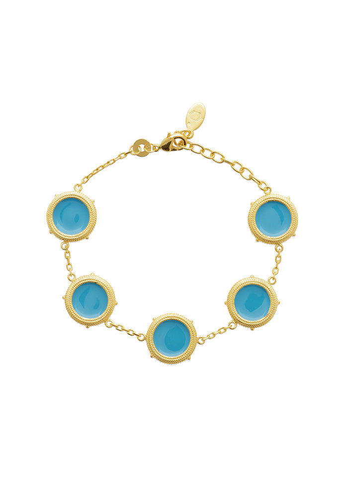 Bracelet VALENTINA Laque rouge